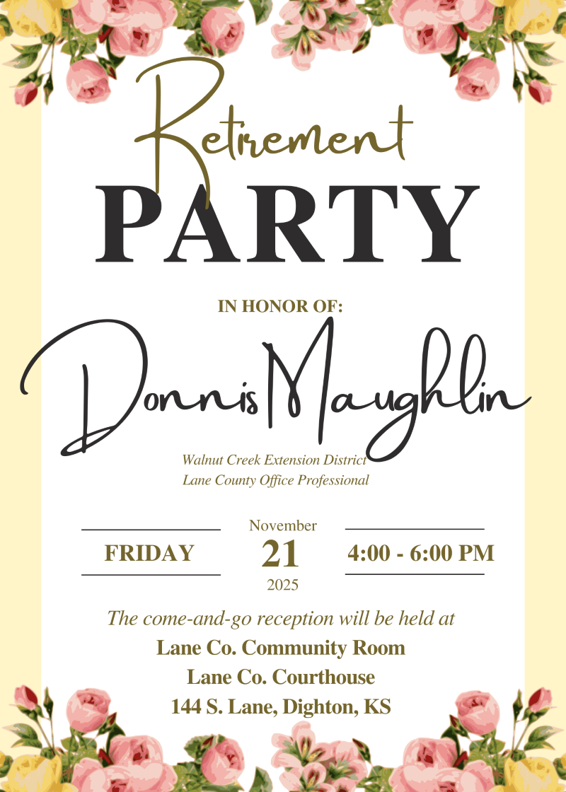 Donnis Retirement party
