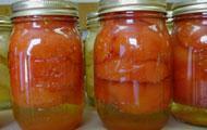 tomato juice jars